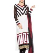 White Embroidered Cotton Salwar