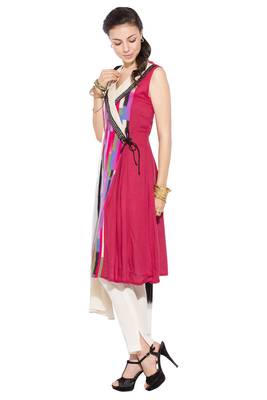 Pink Printed Cotton Salwar 2