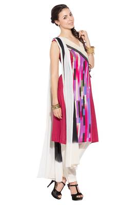 Pink Printed Cotton Salwar 3