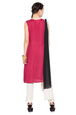 Pink Printed Cotton Salwar 4