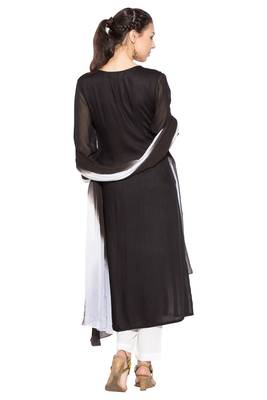 Grey Embroidered Cotton Salwar 4
