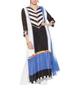 Black Printed Cotton Salwar