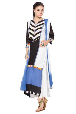 Black Printed Cotton Salwar 2