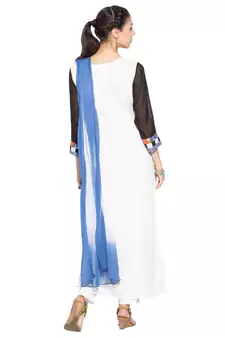 Black Printed Cotton Salwar