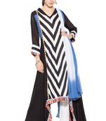 Black Printed Cotton Salwar