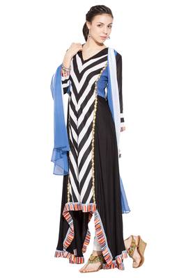 Black Printed Cotton Salwar 2