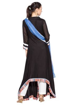 Black Printed Cotton Salwar 4