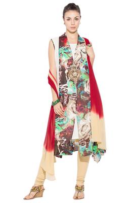 Multicolor Embroidered Cotton Salwar 1