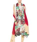 Multicolor Embroidered Cotton Salwar