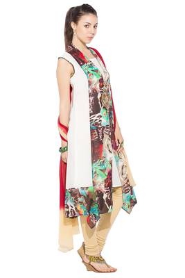 Multicolor Embroidered Cotton Salwar 3