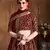 Maroon Heavy Zari And Sequins Embroidered Wedding Bridal Lehenga Choli With Dupatta