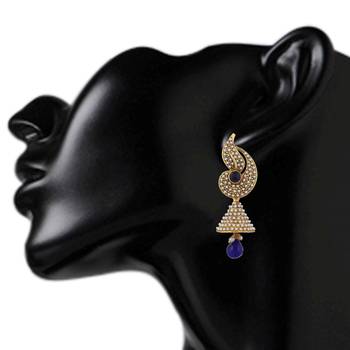 Pearl flower Indian jhumka earring jhumki moti 3