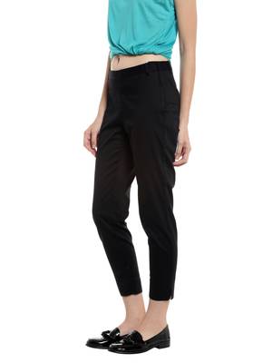 Black Basic Ankle Length Pant 3