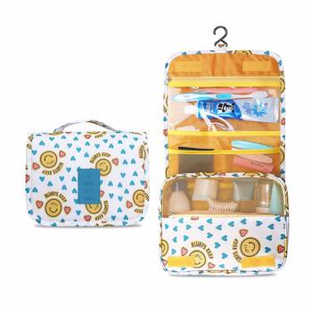 Shree Shyam Product Blue Multi Functional Toiletry Bag Organizer Bag for Men & Women 1 Pcs Set 1