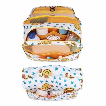 Shree Shyam Product Blue Multi Functional Toiletry Bag Organizer Bag for Men & Women 1 Pcs Set 4