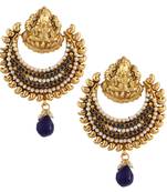 Ram leela inspired Goddess Lakshmi INDIA ADIVA pearl ethnic earring