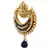 Ram leela inspired Goddess Lakshmi INDIA ADIVA pearl ethnic earring