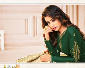 Designer Pure Cotton Jam Silk Semi-Stitched Salwar Suit 2