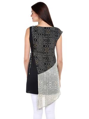 Multicolor printed polyester kurtas-and-kurtis 2