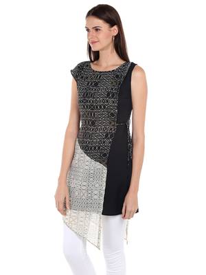 Multicolor printed polyester kurtas-and-kurtis 3
