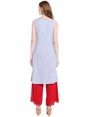 Multicolor printed viscose kurtas-and-kurtis 2