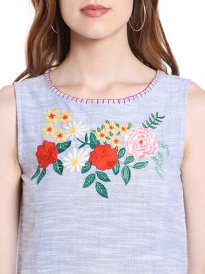 Multicolor printed viscose kurtas-and-kurtis 5