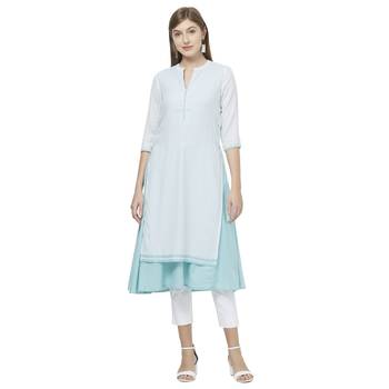  blue printed viscose kurtas-and-kurtis 1