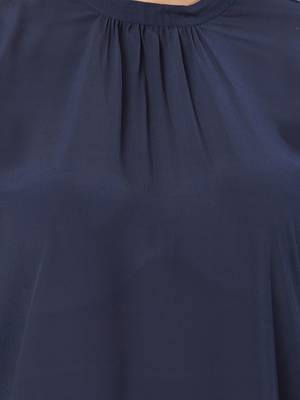 Blue printed polyester kurtas-and-kurtis 5