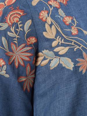 Blue printed polyester kurtas-and-kurtis 5