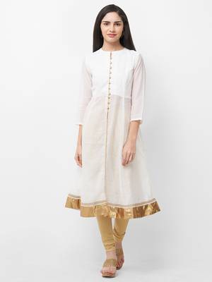 Green printed polyester kurtas-and-kurtis 1