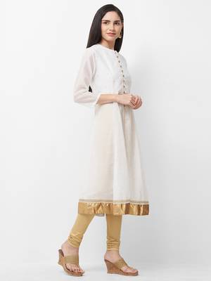 Green printed polyester kurtas-and-kurtis 3