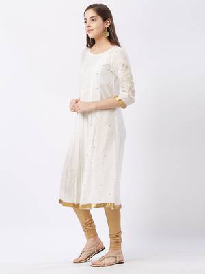 Green printed polyester kurtas-and-kurtis 4