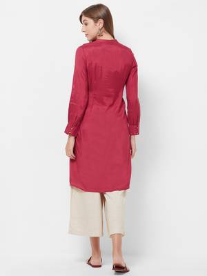 Multicolor printed viscose kurtas-and-kurtis 2