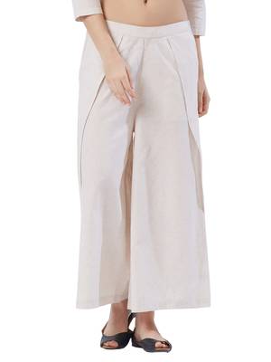 Beige Wrap Cullote 1