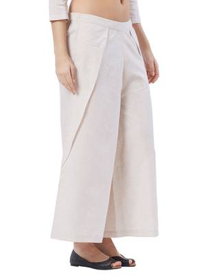 Beige Wrap Cullote 3