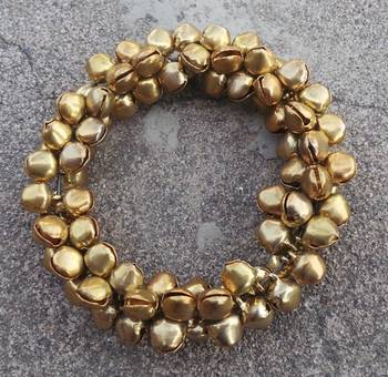 Gold Ghungroo Bracelet 1