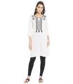 Multicolor printed cotton kurtas-and-kurtis