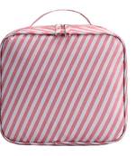 Shree Shyam Product Red Travel Makeup Bags Cosmetic Case Organizer Portable Storage Bag 1 Pcs Set