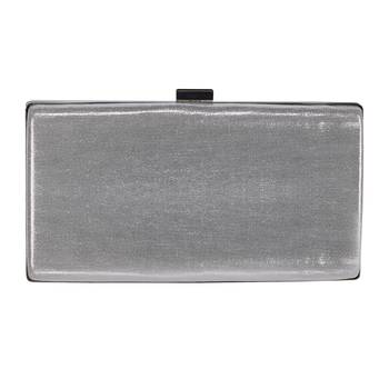Shree Shyam Product Silver Beautiful Clutch for Casual, Party & Wedding 1 Pc  4