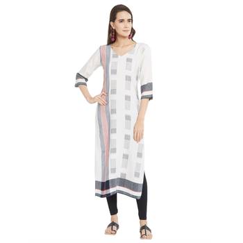 Multicolor printed viscose kurtas-and-kurtis 1