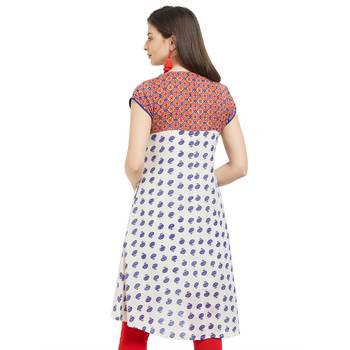 Multicolor printed polyester kurtas-and-kurtis 3
