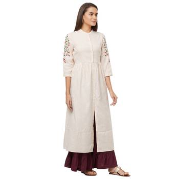 Red printed cotton kurtas-and-kurtis 2