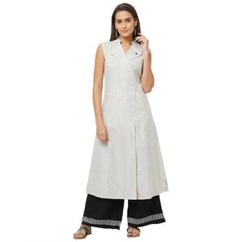 Grey printed cotton kurtas-and-kurtis 1