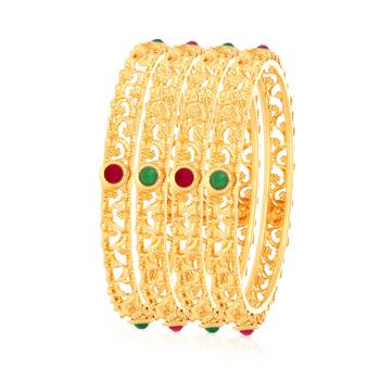 Multicolor diamond bangles-and-bracelets 1