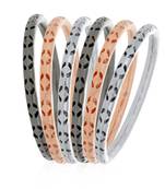 Multicolor bangles-and-bracelets