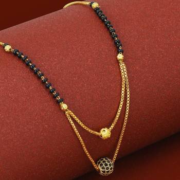 Gold mangalsutra 1