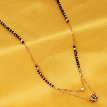 Gold mangalsutra 4