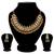 Gold pearl necklace-sets