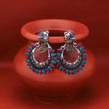 Pink earrings 1