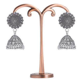 Silver earrings 4
